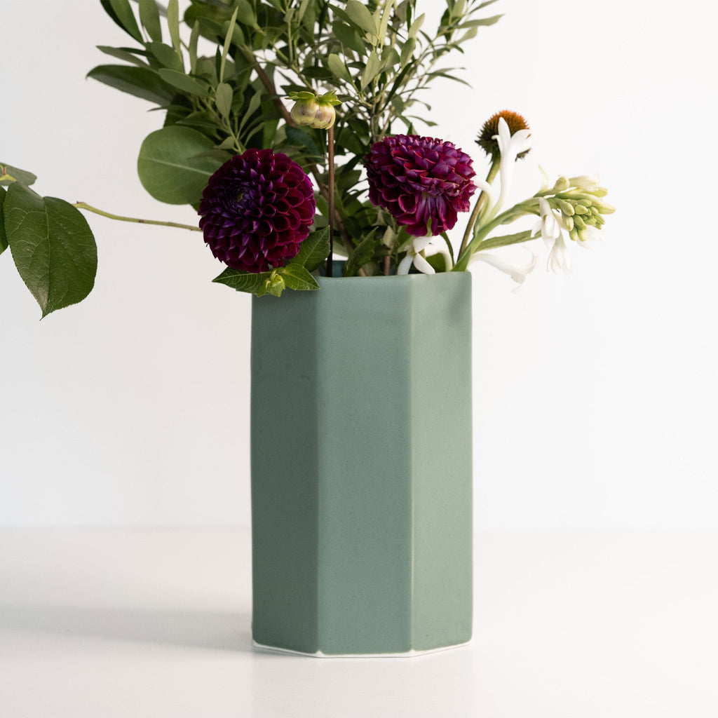 Handmade Porcelain Bouquet Vase