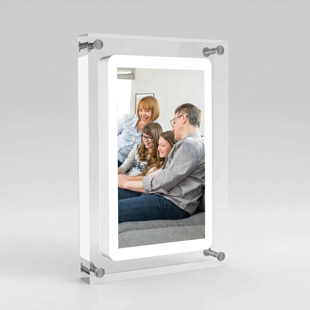 Digital Photo Frame with WiFi and Cloud Storage