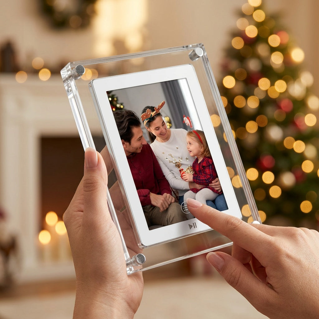 Digital Photo Frame with WiFi and Cloud Storage